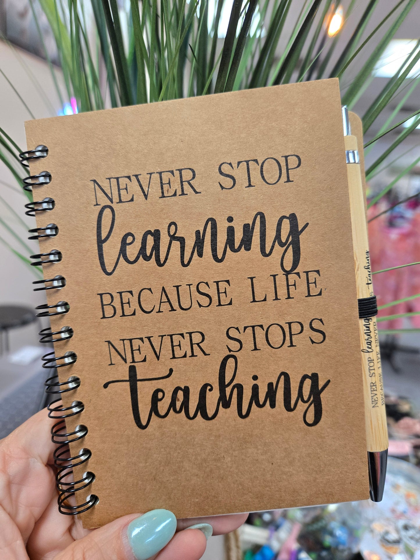 Spiral Notebook and Pen Gift Set