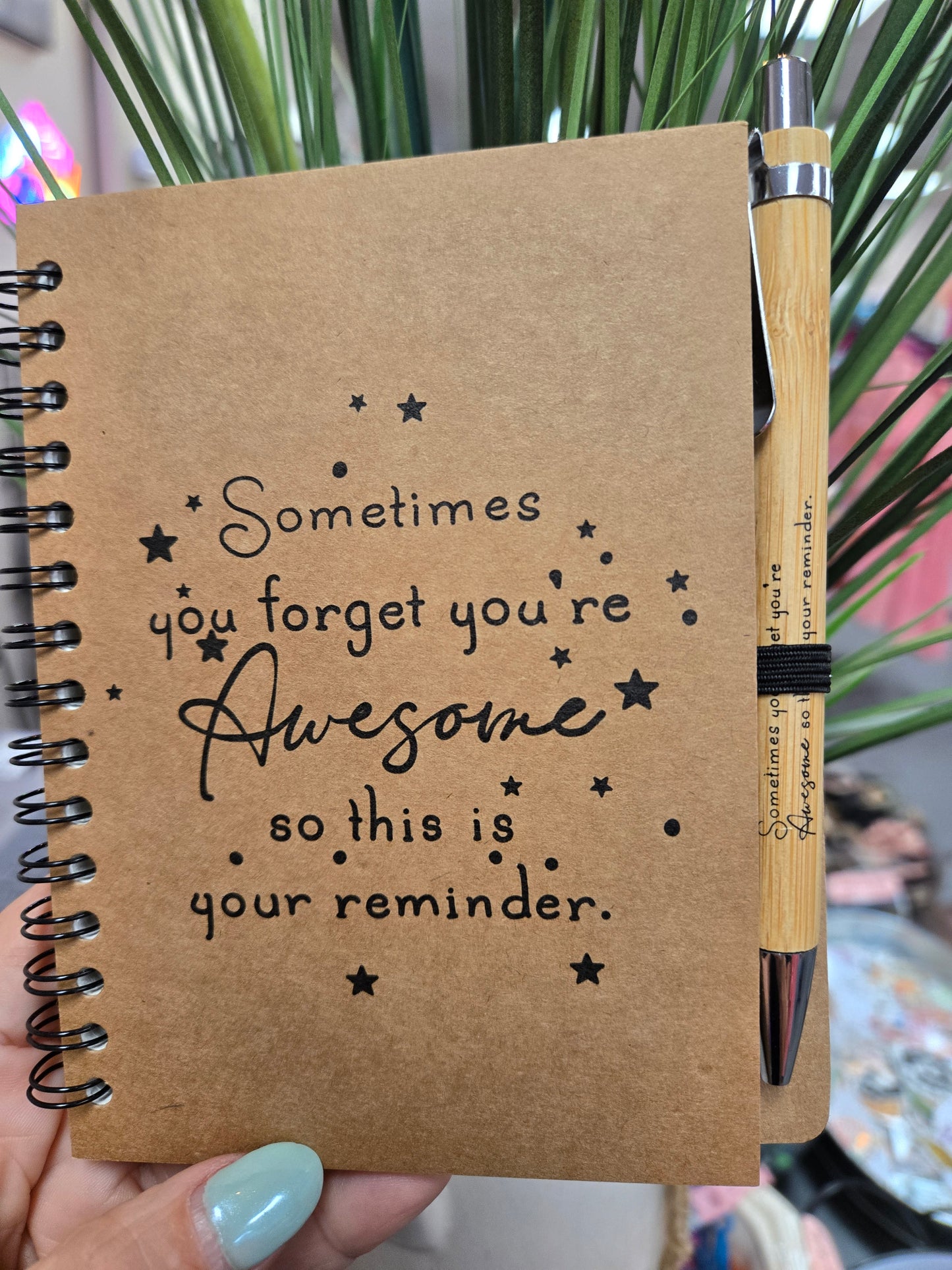 Spiral Notebook and Pen Gift Set