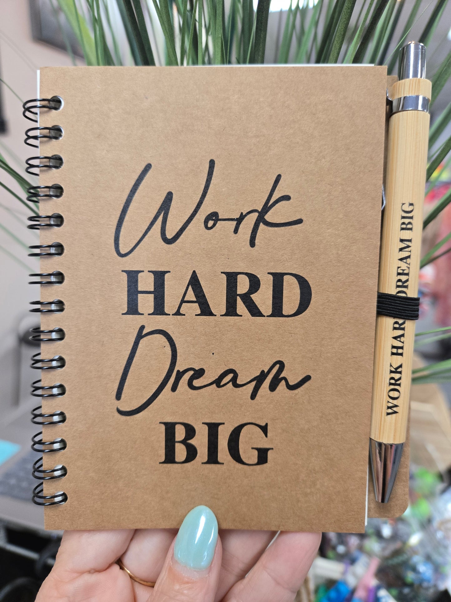 Spiral Notebook and Pen Gift Set