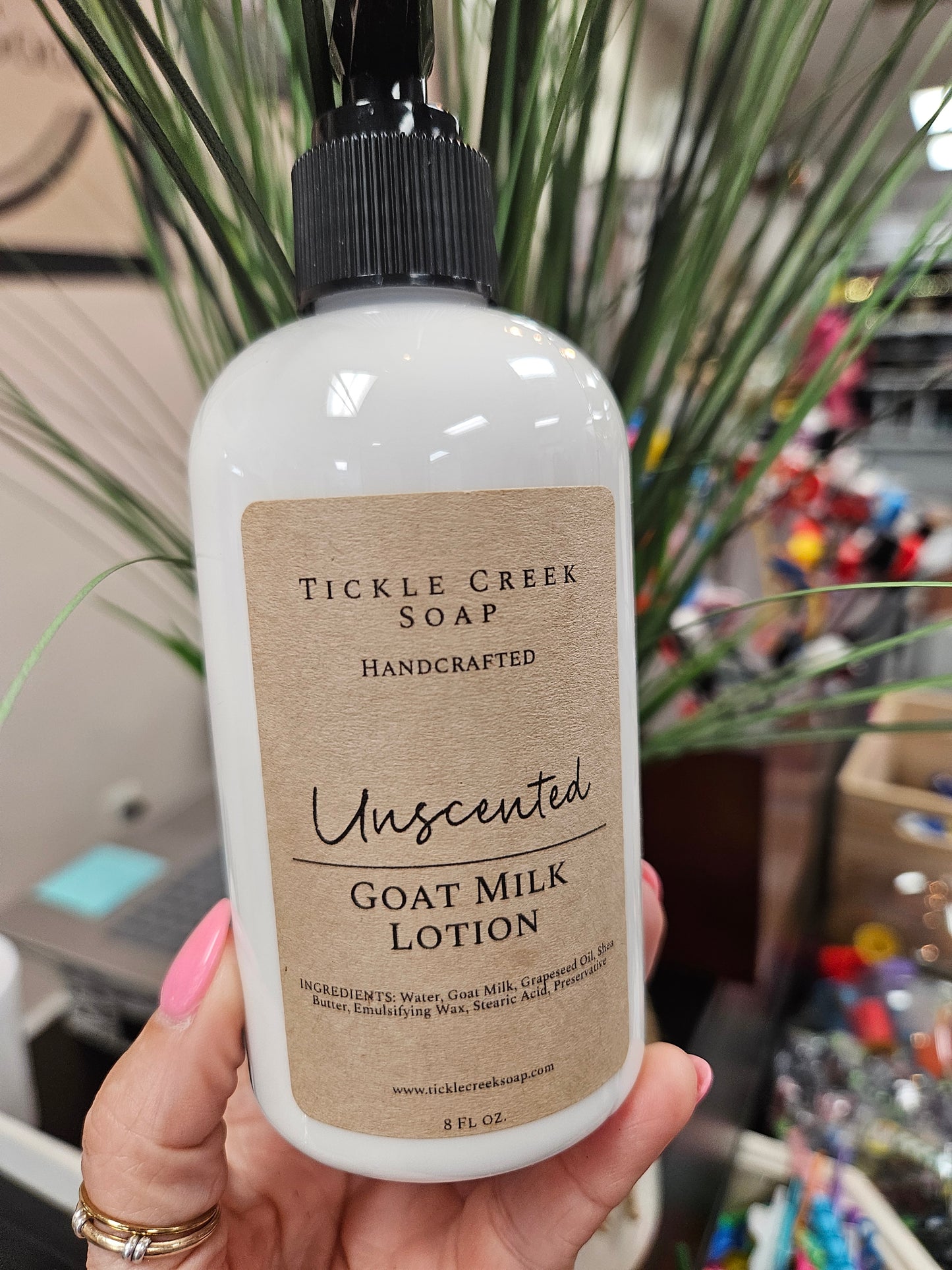 Goat Milk Lotion in Pump