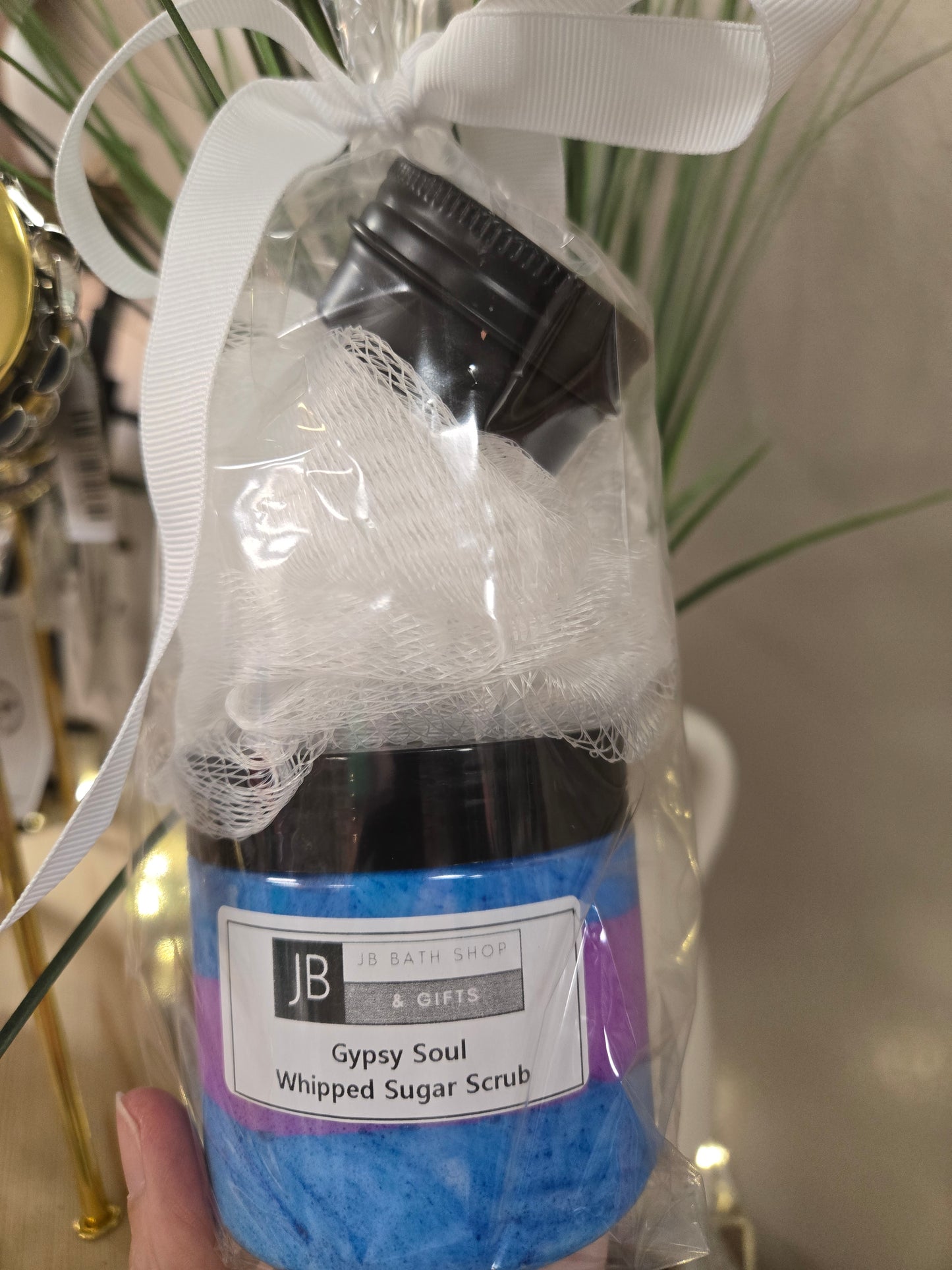 Sugar Scrub & loufa Gift Set