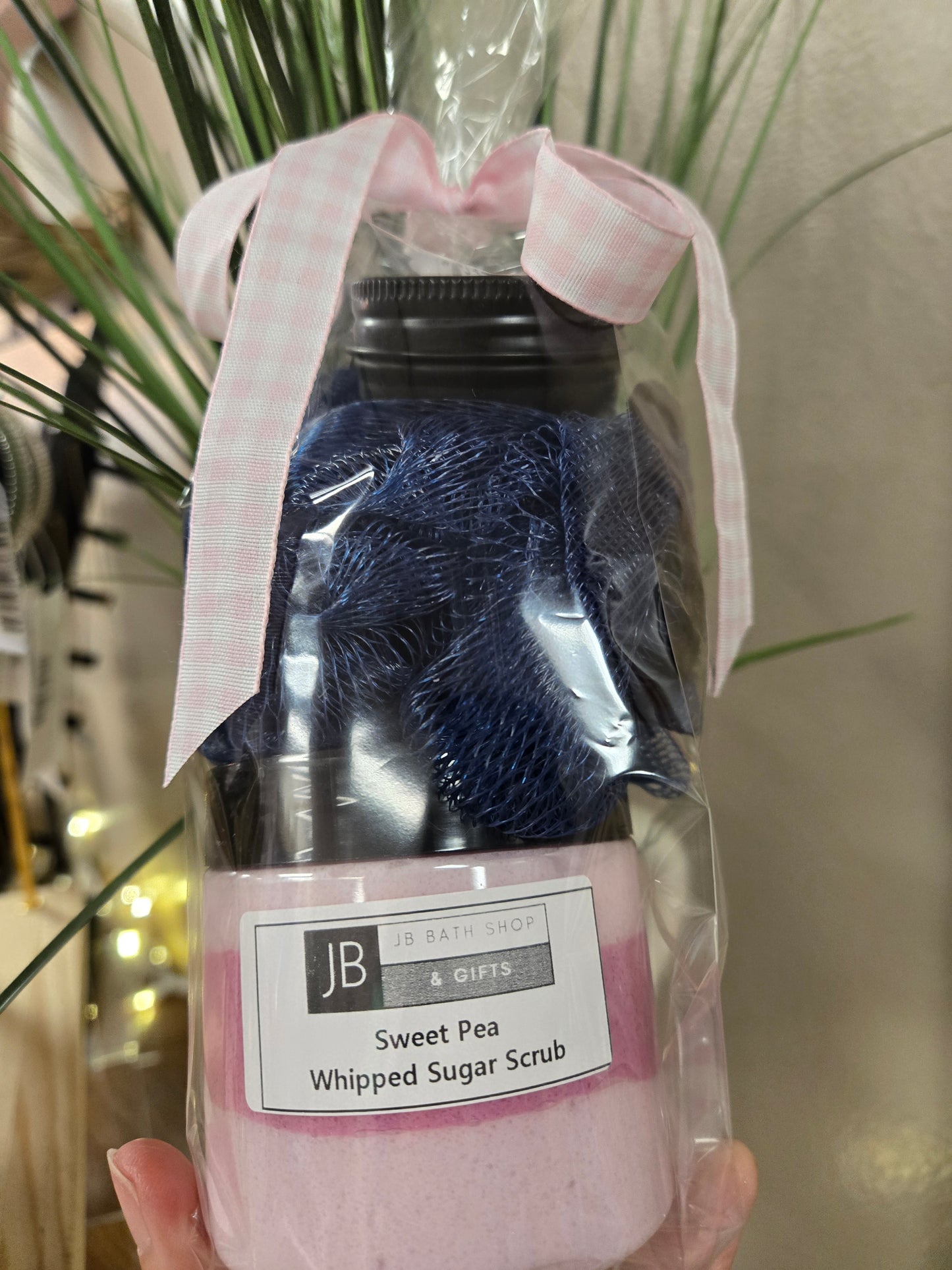 Sugar Scrub & loufa Gift Set