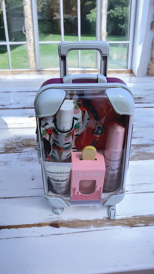 Mini Cosmetic Suitcase