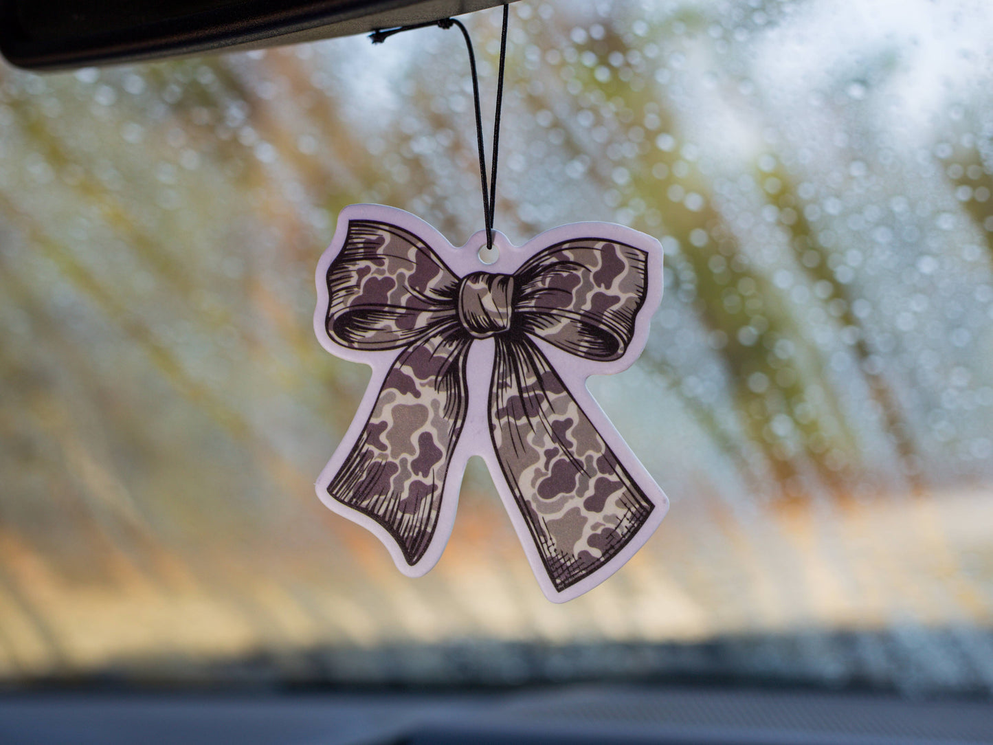 Duck camo bow - air freshener