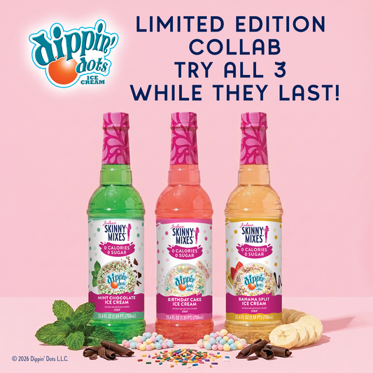 Dippin' Dots Banana Split Ice Cream Skinny Syrup