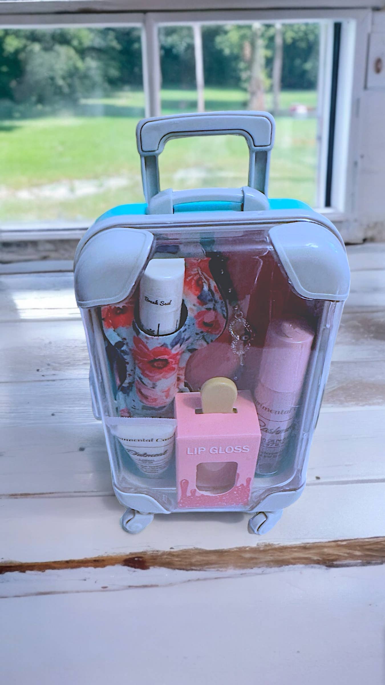 Mini Cosmetic Suitcase