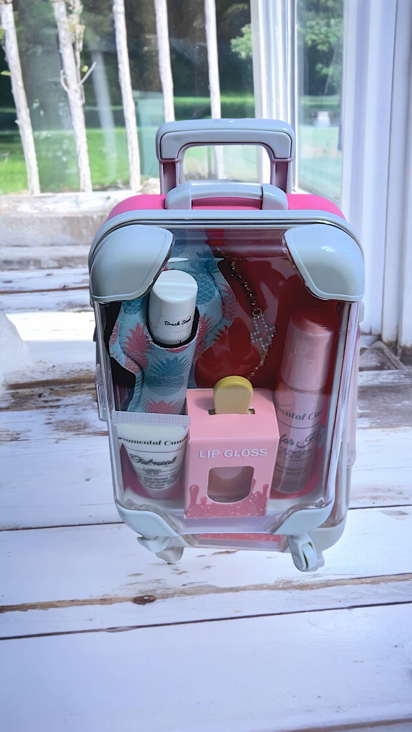 Mini Cosmetic Suitcase