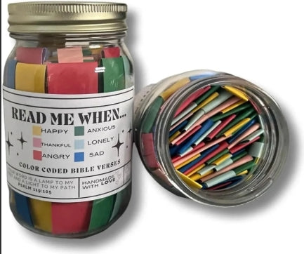 Read Me When.....Color Coded Bible Verses