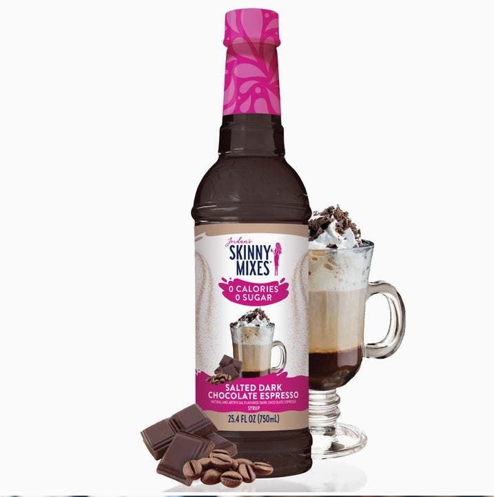 Salted Dark Chocolate Espresso Skinny Syrup