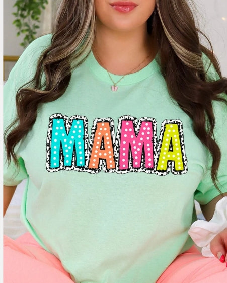 Dalmation Dots MAMA Tee