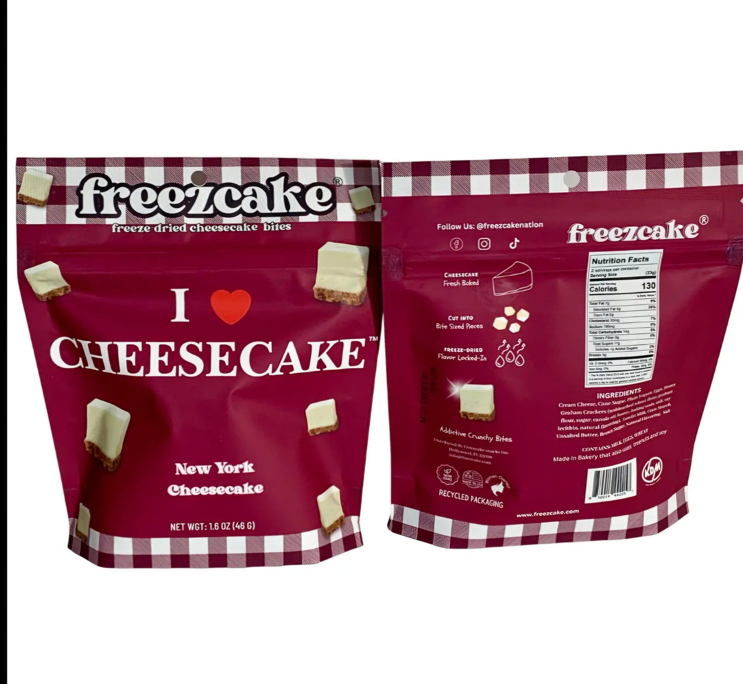 Freeze Dried Cheesecake Bites