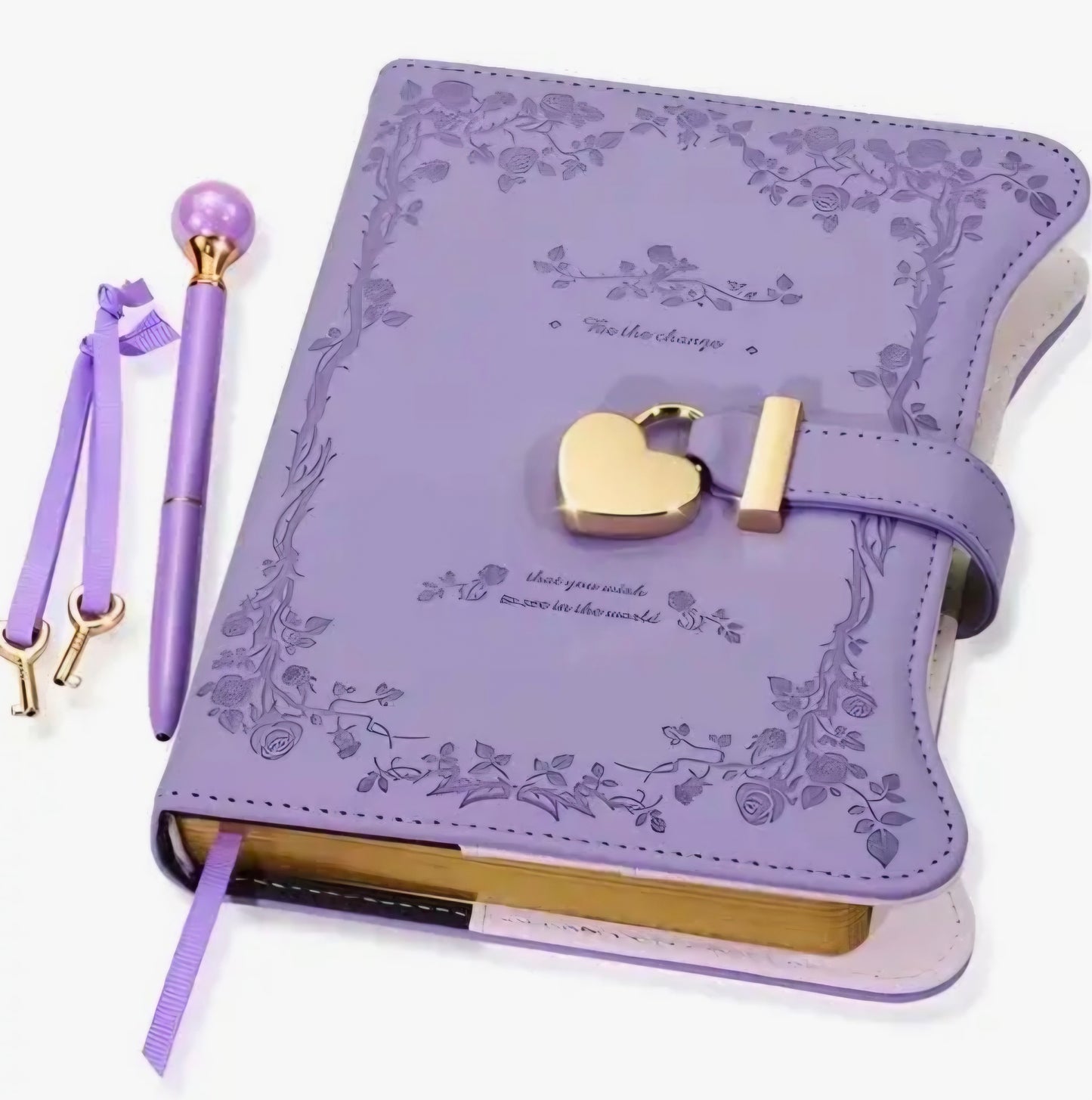 Diary/Journal with lock and key