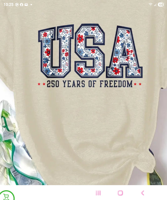 USA Screen Print Tee