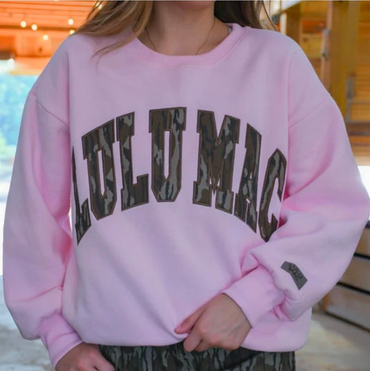 LuLu Mac Mossy Oak Bottomland Sweatshirt