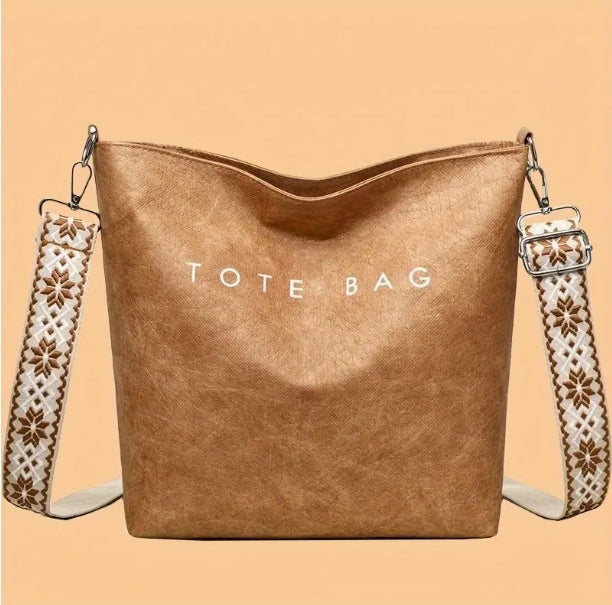 Boho Chic Crossbody Tote Bag