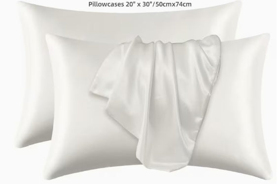 2pc Satin Pillowcase