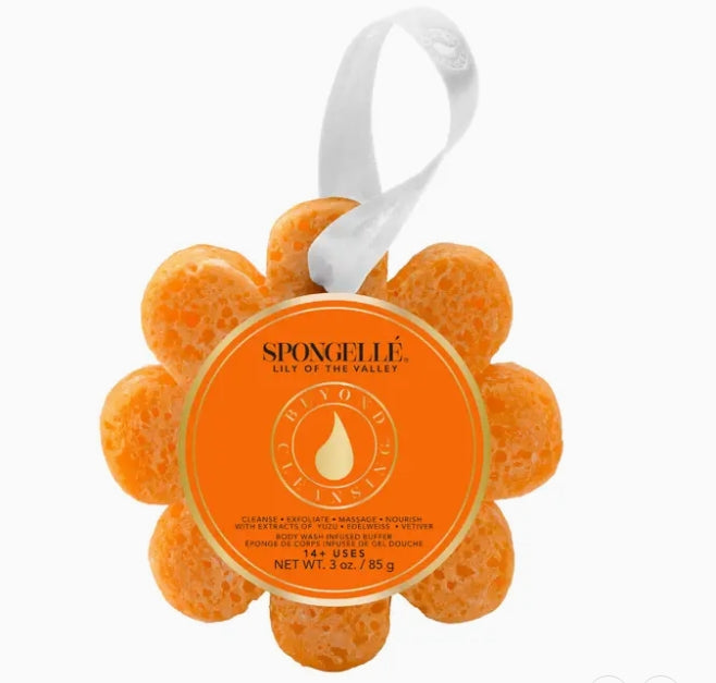 Spongelle' Soap Enfused Sponge with Hanger