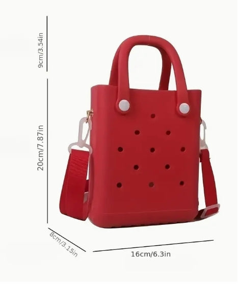 Small Bogg Style Bag with Removeable Strap