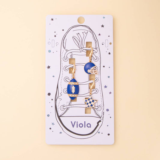 Game Day Shoe Chain with Assorted Charms