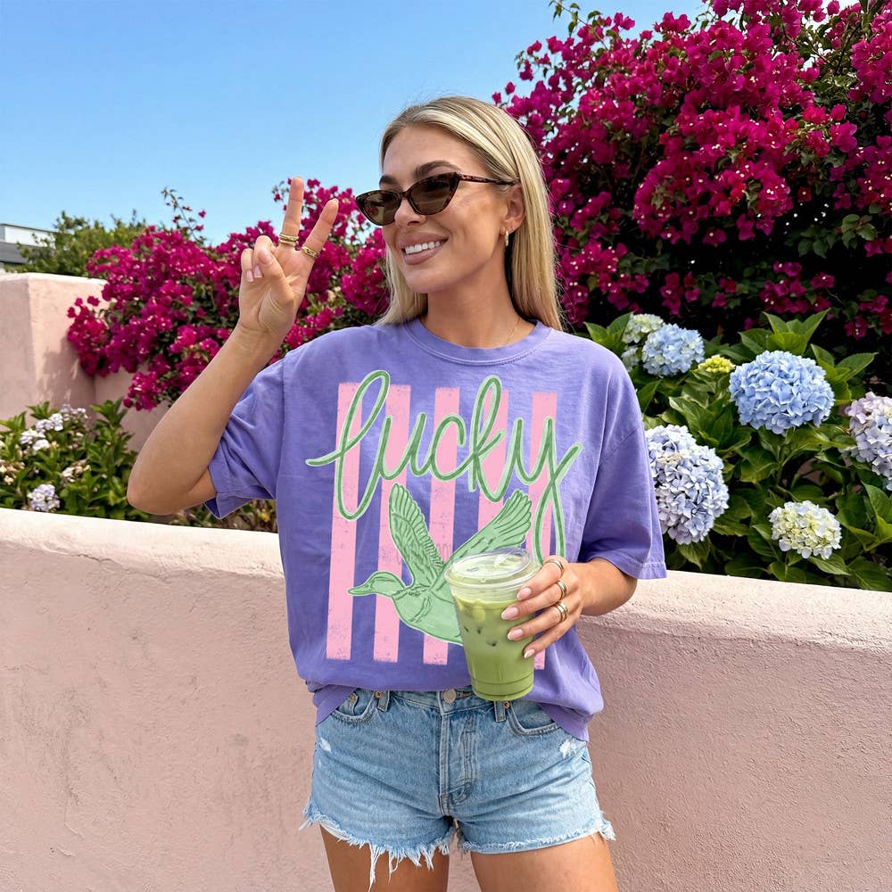 Lucky Duck Stripes Tee