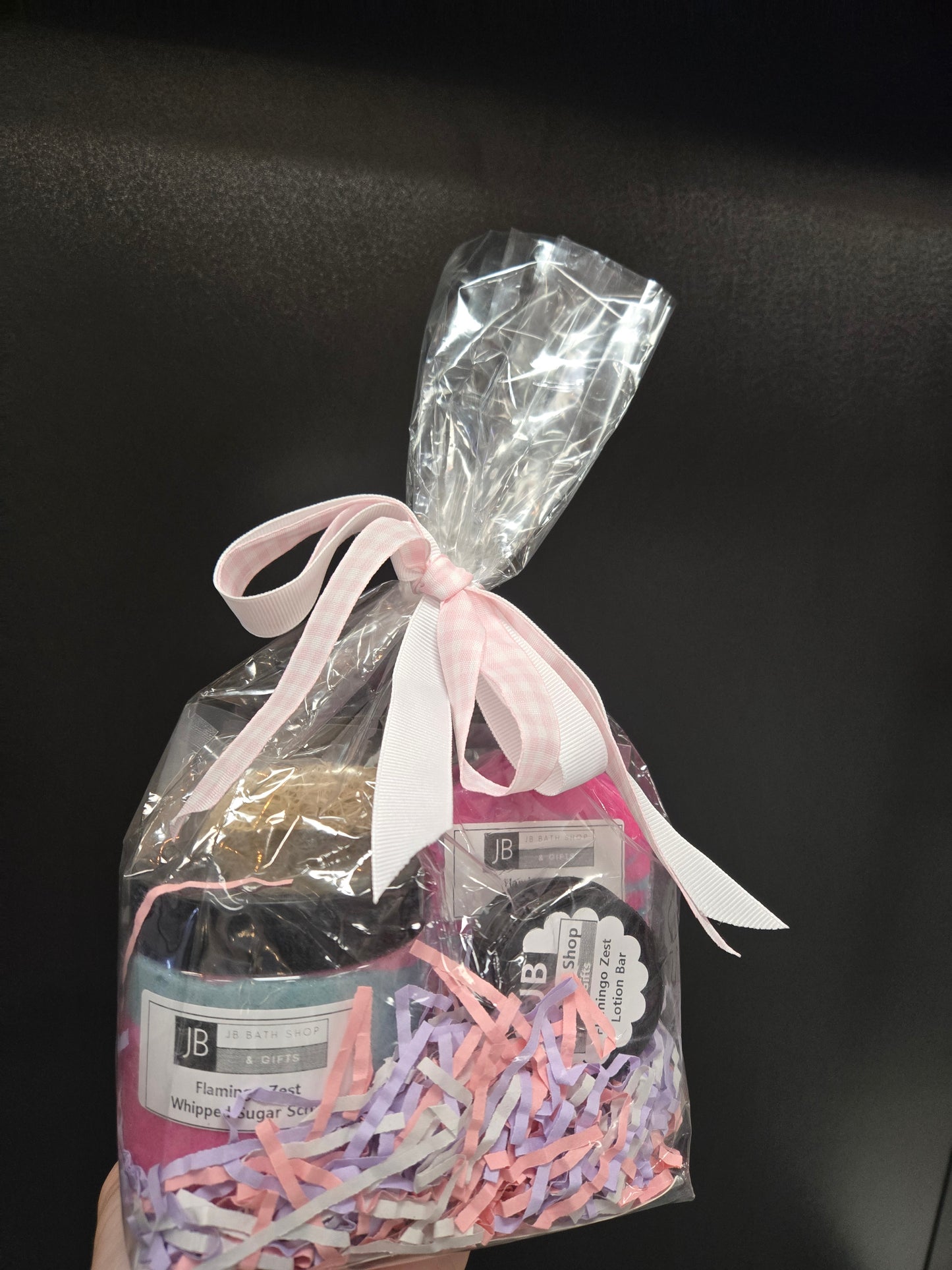 Flamingo Zest Bath Gift Set