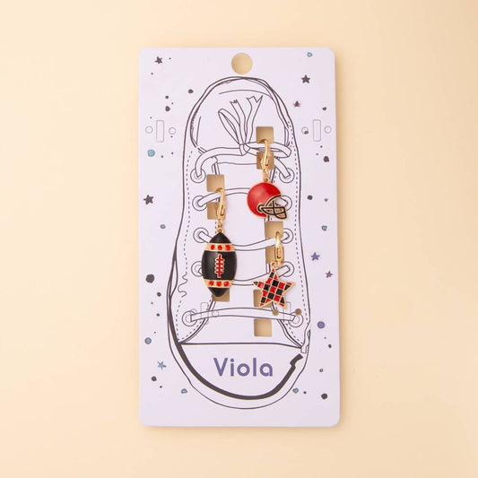 Game Day Shoe Chain with Assorted Charms