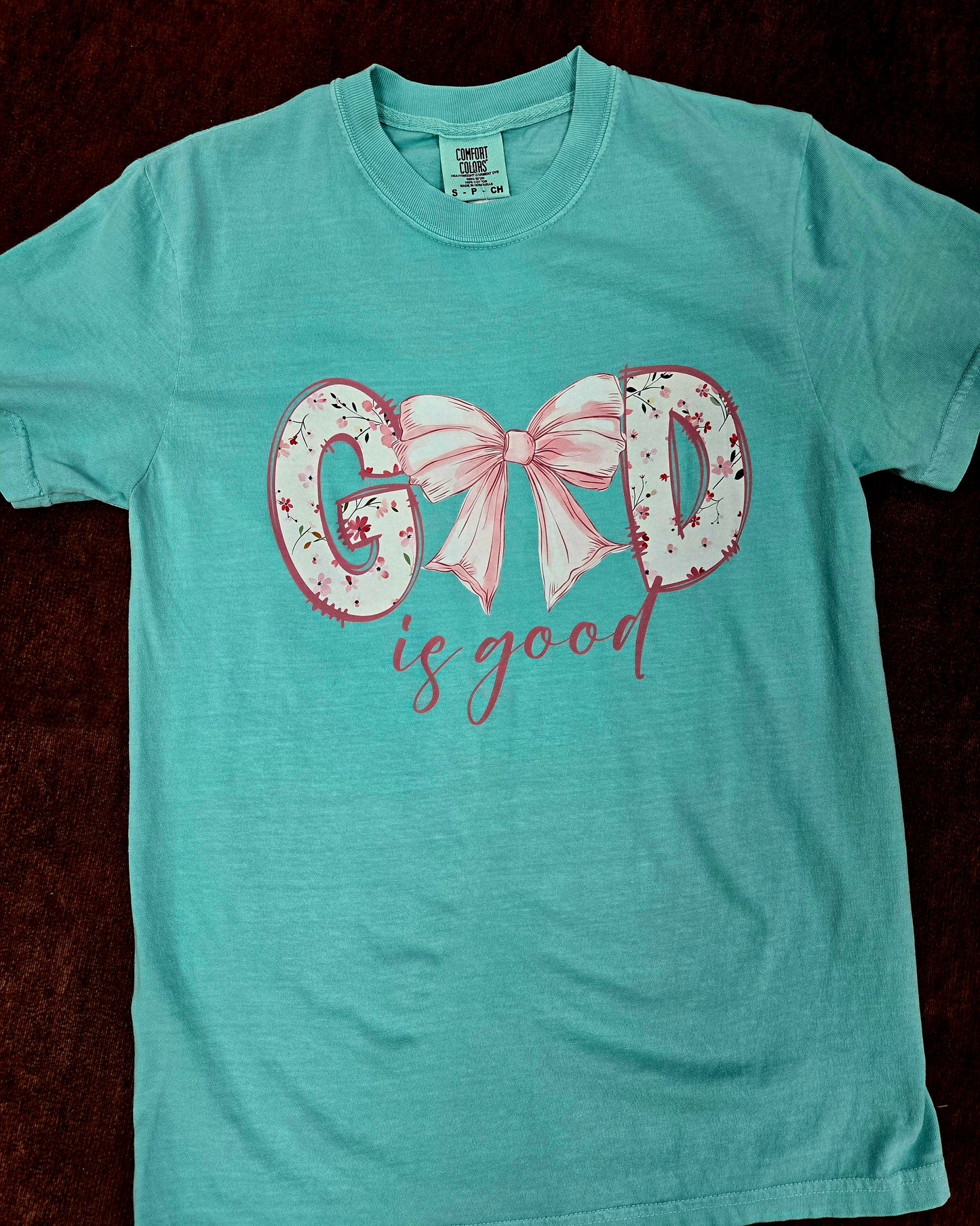 God is Good on Comfort Colors Tee