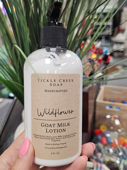 Goat Milk Lotion in Pump