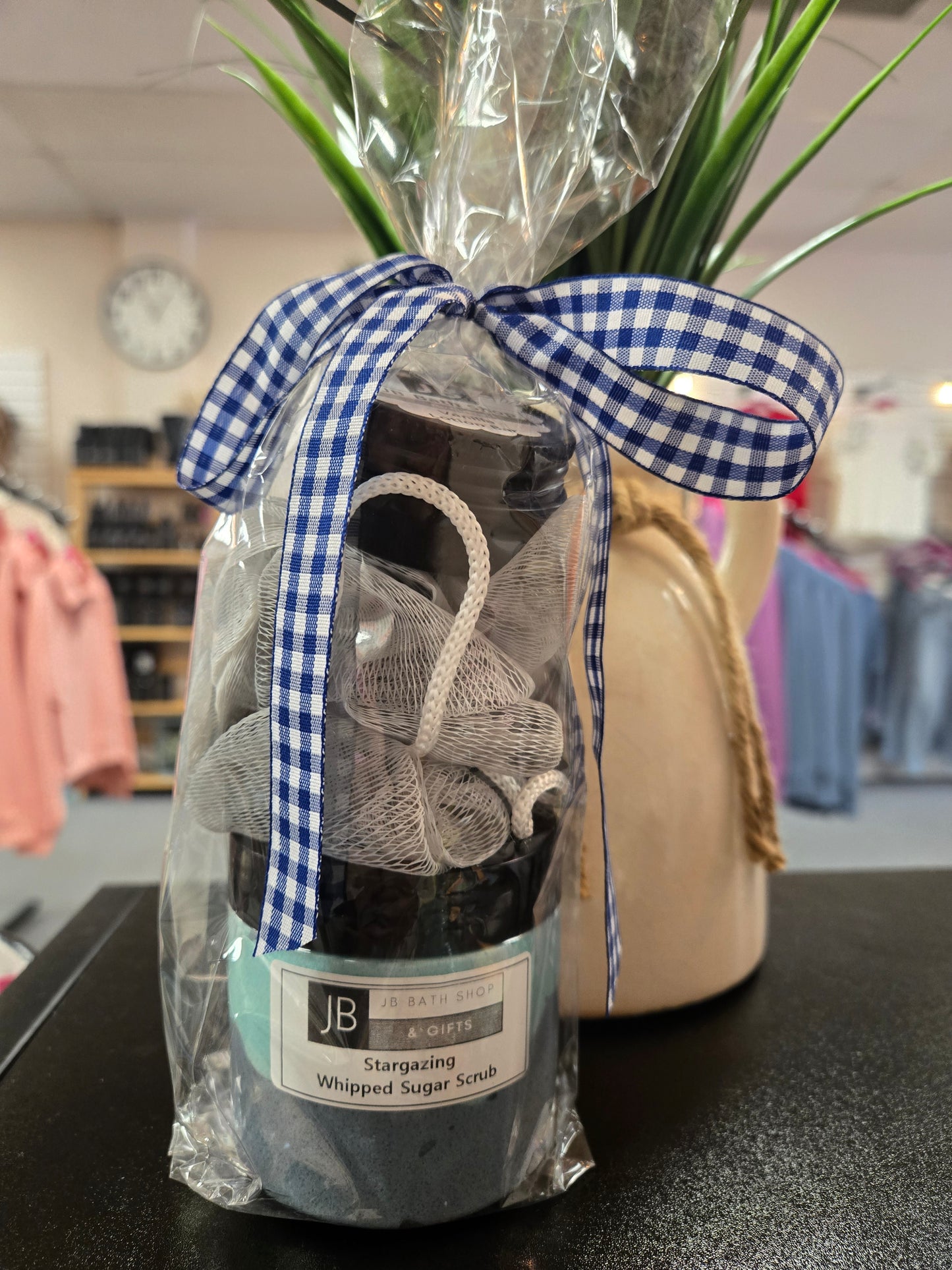 Sugar Scrub & loufa Gift Set