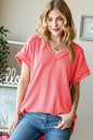 Solid Urban Ribbed Top