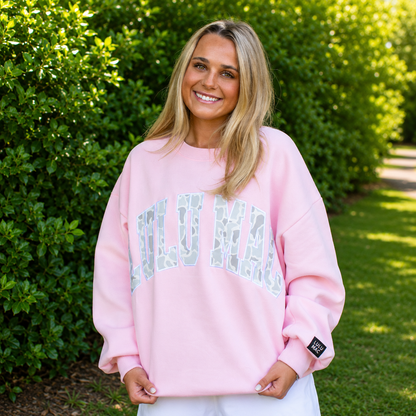 Lulu Mac Sweatshirt Light Pink/Light Camo