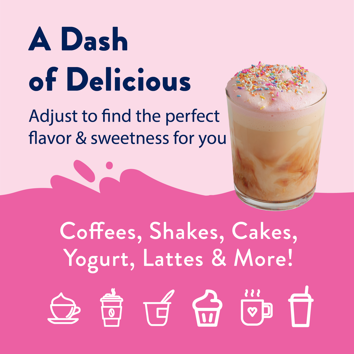 Dippin' Dots Birthday Cake Ice Cream Skinny Syrup