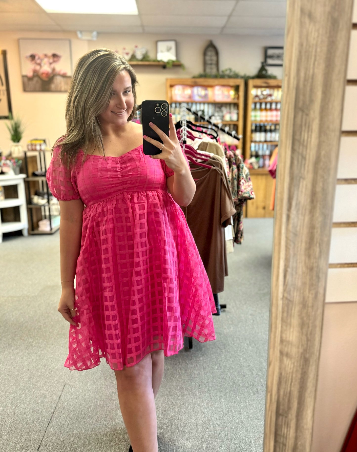 Pink Frills Dress