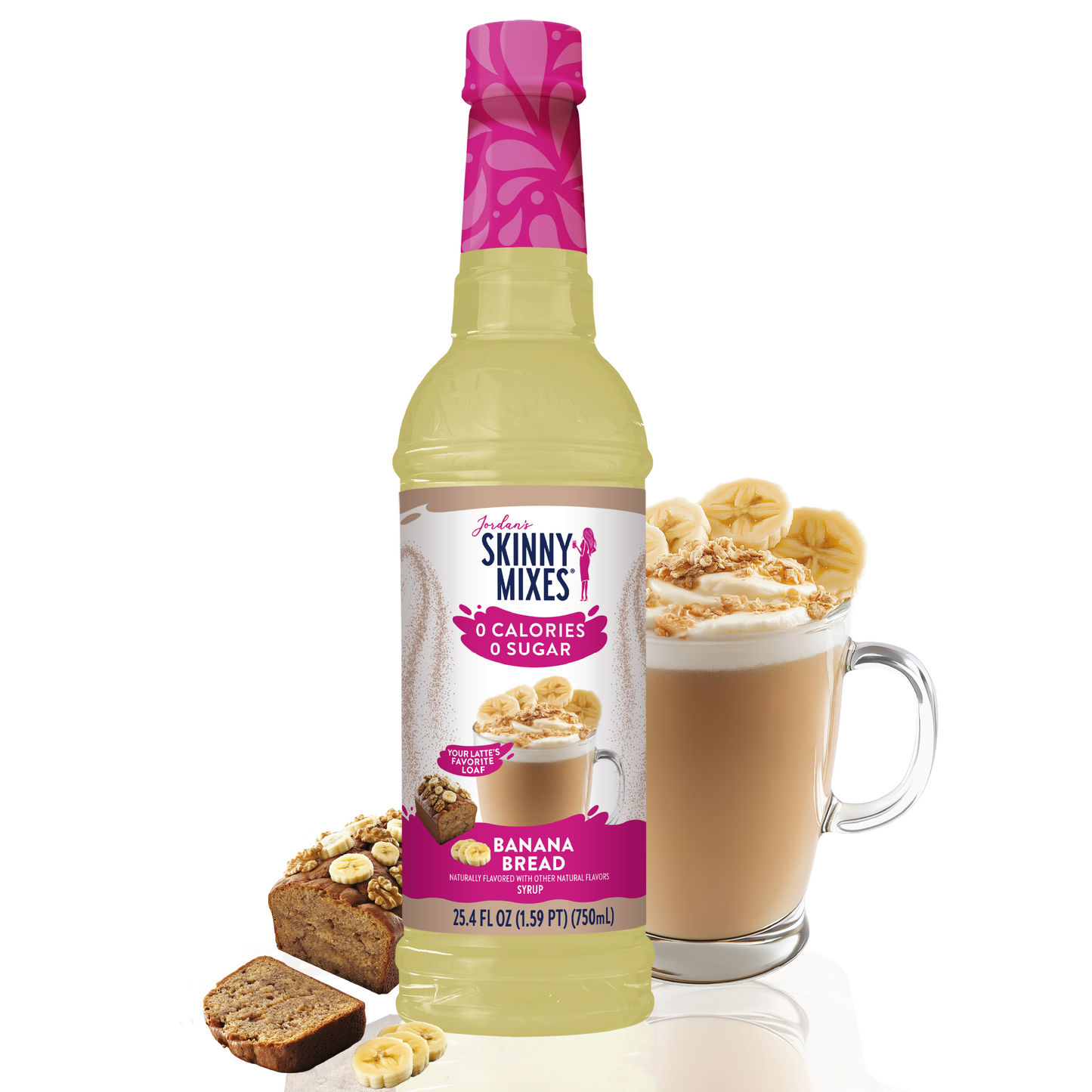Sugar Free Banana Bread Flavored Skinny Syrup