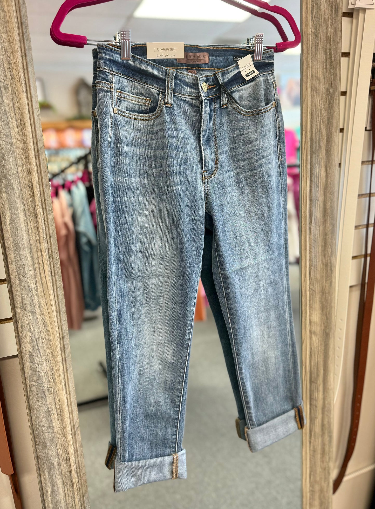 Judy Blue Skinny Fit Capri Jeans