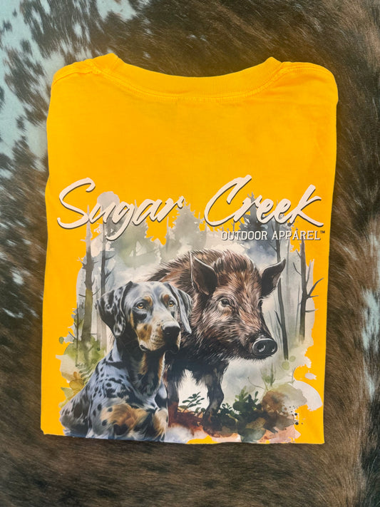 Sugar Creek Dog with Hog T-Shirt