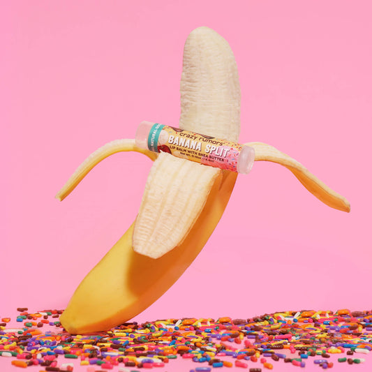  All Natural, Vegan Banana Split Lip Balm