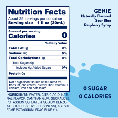 Sugar Free Sour Genie Skinny Syrup