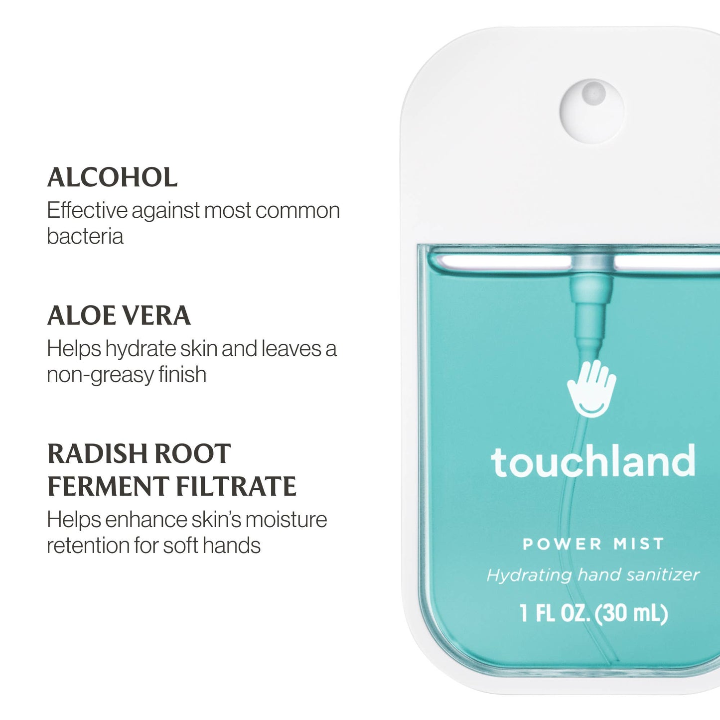 Touchland Power Mist Hand Sanitizer - Blue Sandlewood