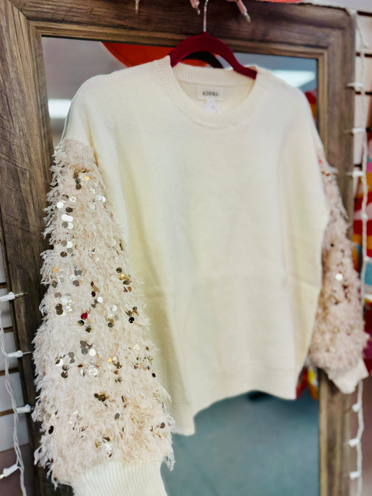 Sparkle and Shimmer Sweater Top