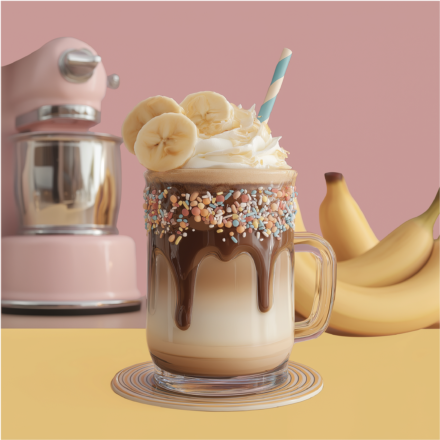 Dippin' Dots Banana Split Ice Cream Skinny Syrup
