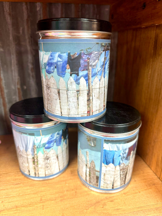 Fresh Linen Tin Candle