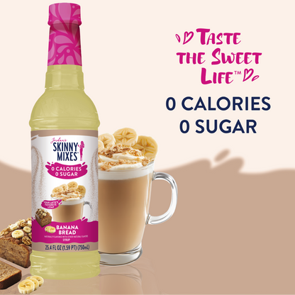 Sugar Free Banana Bread Flavored Skinny Syrup