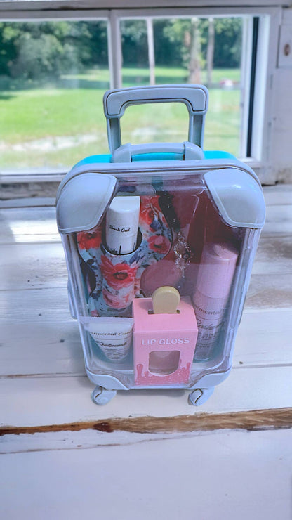 Mini Cosmetic Suitcase