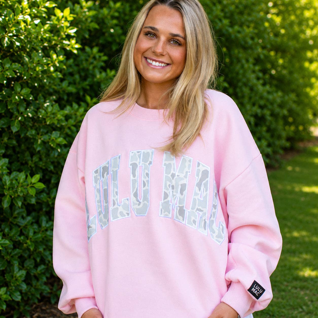 Lulu Mac Sweatshirt Light Pink/Light Camo