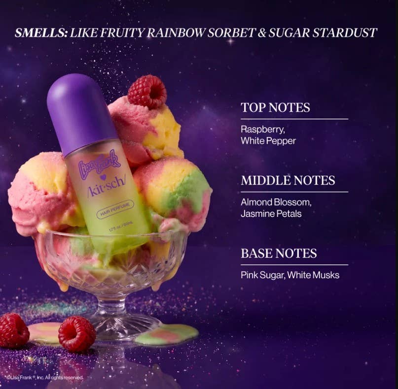 Lisa Frank® Kitsch Cosmic Sundae Hair & Body Perfume Mist