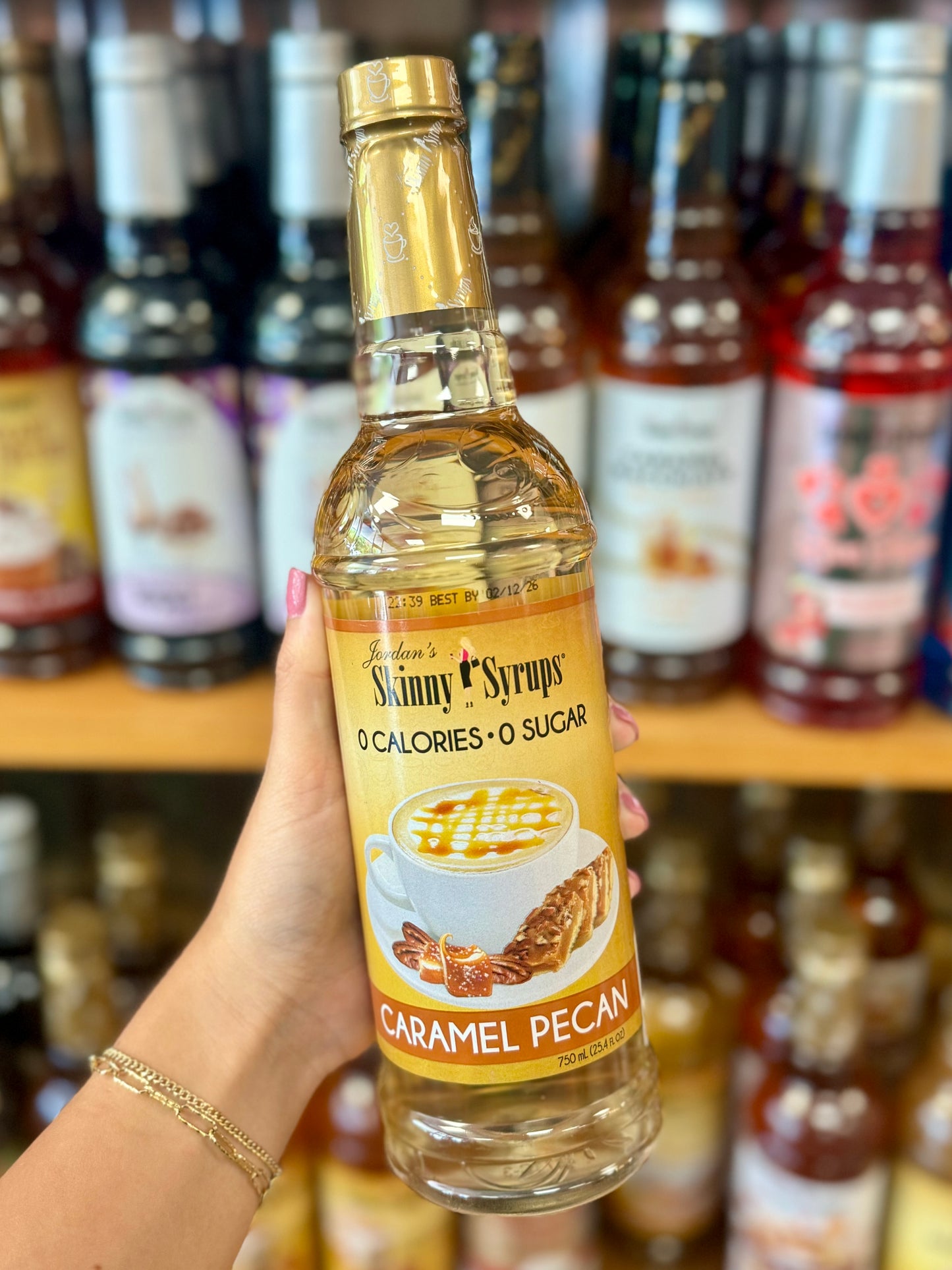 Caramel Pecan Skinny Syrup