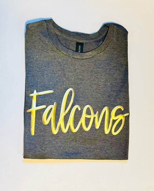 Falcons Metallic Puff Tee