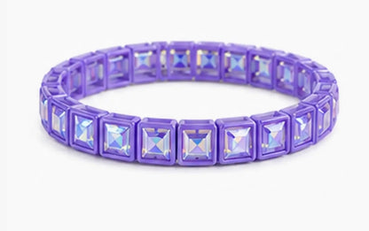 LuLu Mac Stretch Rhinestone Bracelet