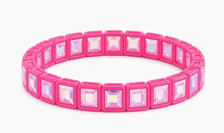 LuLu Mac Stretch Rhinestone Bracelet